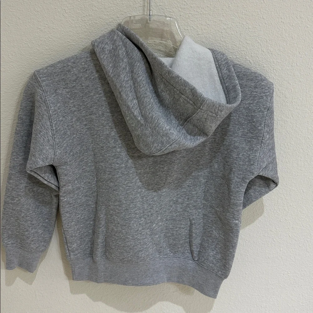 GAP Kids Gray Hoodie fleece Size S 7/8 NEW